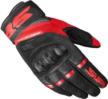 Spidi Power Carbon Handschuhe schwarz/rot