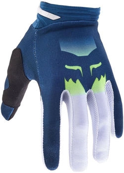 Fox 180 Flora Motocross Handschuhe blau