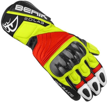 Berik Zoldar Handschuhe schwarz/rot-gelb