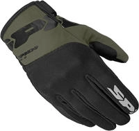 Spidi B110-265-L, Spidi Flash-KP, Handschuhe - Schwarz/Oliv - L