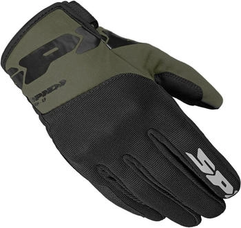 Spidi Flash-KP Tex Handschuhe schwarz/gr&uuml;n