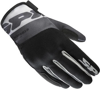 Spidi Flash-KP Tex Handschuhe schwarz/grau
