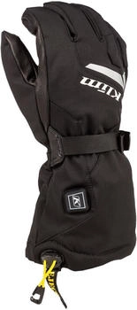 Klim Resistor HTD Beheizbare Snowmobil Handschuhe schwarz