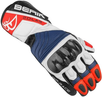 Berik Zoldar Handschuhe schwarz/weiß/rot-blau