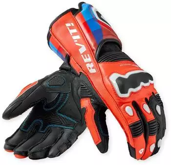 REV'IT! Quantum 3 Gloves neon red/blue