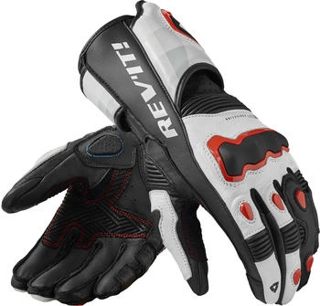 REV'IT! Quantum 3 Gloves white neon/red