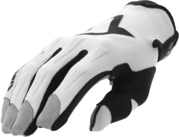 Acerbis MX X-P 2.0 Logo Motocross Handschuhe schwarz/weiss