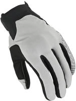 Macna Grey/black, Macna Obtain Leder, Handschuhe - Hellgrau/Schwarz - M