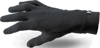 Halvarssons Wool Unterziehhandschuhe schwarz