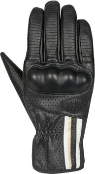 Segura Romeo perforierte Handschuhe schwarz/weiss