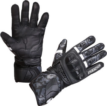 Modeka Valyant Pro Handschuhe schwarz/weiss
