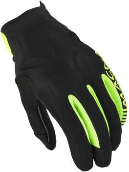 Macna Obtain Leather Handschuhe (190-6364) schwarz-gelb