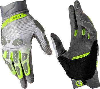 Leatt ADV X-Flow 5.5 Short Handschuhe (DLA6009) grau-gr&uuml;n