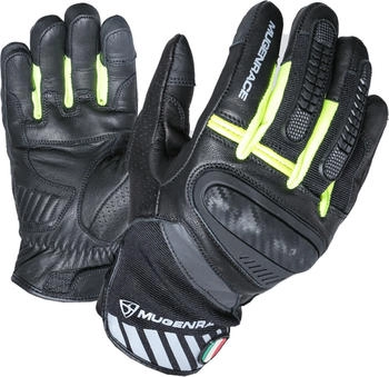 Mugen Race Hai-Ko Handschuhe (G-MNR-2067) schwarz-fluo gelb
