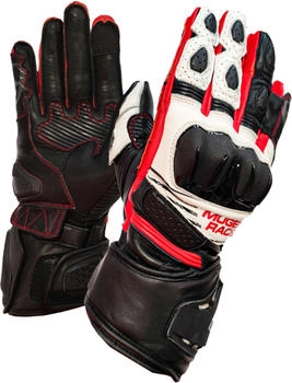 Mugen Race Linea Sport Handschuhe (G-MNR-2481) schwarz-weiss-rot