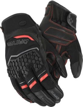 Dane Rorvig Mesh Handschuhe schwarz/rot