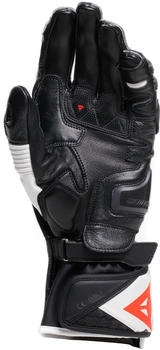 Dainese Fiero Metal Handschuhe schwarz/weiss