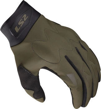 LS2 Hiker Handschuhe schwarz/grün