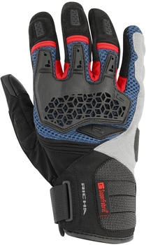 Richa Bogota Handschuhe schwarz/rot/blau