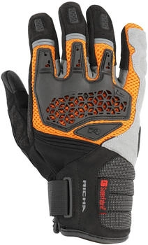 Richa Bogota Handschuhe schwarz/grau/orange