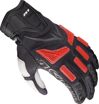 LS2 Ravin Handschuhe schwarz/grau/rot