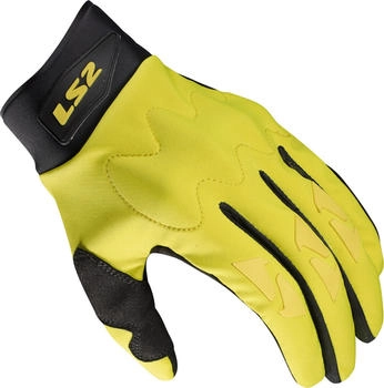 LS2 Hiker Handschuhe schwarz/gelb