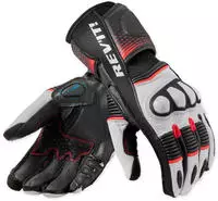 Revit FGS202-3020-M, Revit Xena 4, Handschuhe Damen - Schwarz/Wei&szlig;/Neon-Rot - M