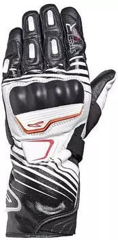 Macna Street R Motorrad Handschuhe (190-6202-XL-123) schwarz/weiß/rot