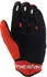Alpinestars Mongress Airflow Motorradhandschuhe - schwarz/rot/mandarine