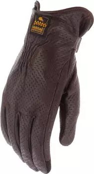 Helston's Condor Air Motorradhandschuhe marron/noir