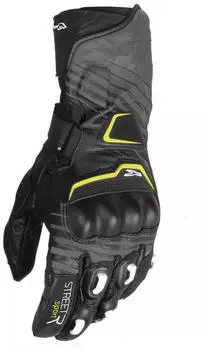 Macna Street R Motorrad Handschuhe (190-6202-XXXL-127) schwarz/gelb