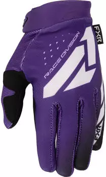 FXR Reflex Handschuhe lila/weiß
