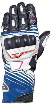 Macna Street R Motorrad Handschuhe schwarz/weiß/blau
