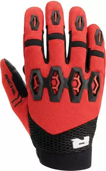 Richa R-MX Motocross Handschuhe schwarz/rot