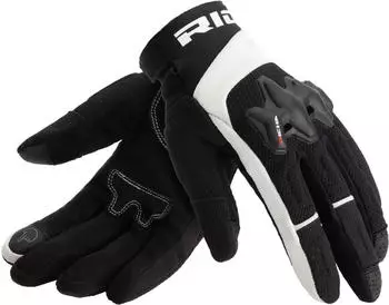 Richa Richa Jetstream Textil Motorradhandschuhe schwarz/weiß
