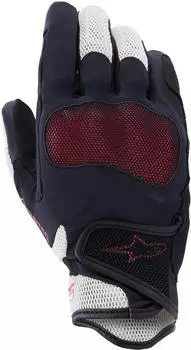 Alpinestars Stella Mongress Airflow Motorradhandschuhe - schwarz/ecru/fading coral