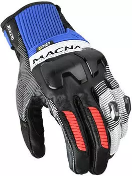 Macna MANA Motorradhandschuhe schwarz/blau