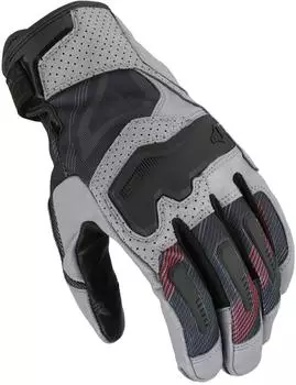 Macna Haros 2.0 Motorradhandschuh (190_6343___M_810) hellgrau/schwarz/rot