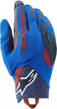 Alpinestars Durack Motorradhandschuhe royal blue / deep grey