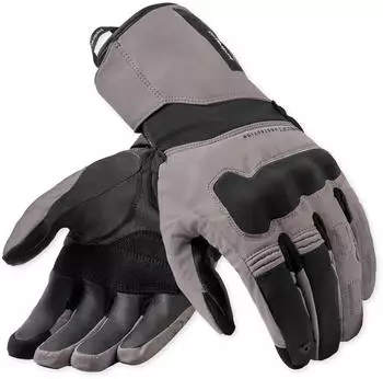 REV'IT! Convergent H2O Wasserdichte Motorradhandschuhe grau/schwarz