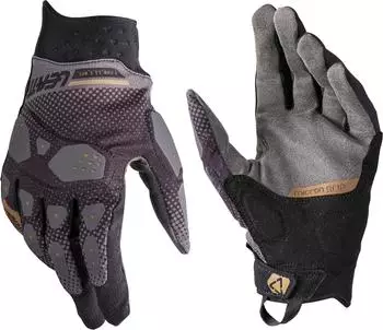 Leatt ADV 5.5 X-Flow Short Damen Motorrad Handschuhe (DLA6701-093-DM) schwarz-grau
