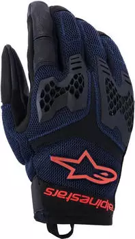 Alpinestars Manti Air Motorradhandschuhe schwarz/blau/rot
