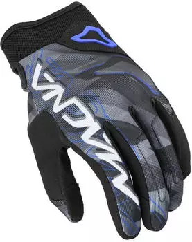 Macna Decode Motorrad Handschuhe schwarz/wei&szlig;/blau