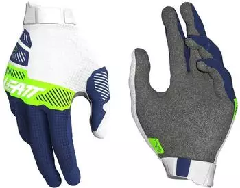 Leatt 1.5 GripR Motocross Handschuhe mit MicronGrip Handfläche (6024090320) blau