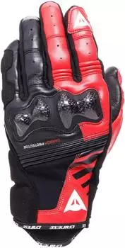 Dainese Reacto Carbon Short schwarz/rot
