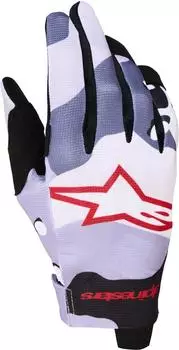 Alpinestars Radar Motocross Handschuhe (3561824-9347-XXL) schwarz/grau/lila