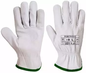 Portwest Oves Gef&uuml;tterter Fahrerhandschuh grau