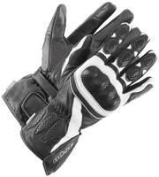 B&uuml;se 307786-09, B&uuml;se Pitlane Handschuhe Schwarz Weiss male
