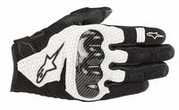 Alpinestars 3570518-12-XL, Alpinestars SMX 1 Air V2 Motorrad Handschuhe Schwarz Weiss