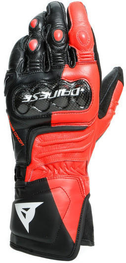 Dainese Carbon 3 Long Gloves Black/Red/White